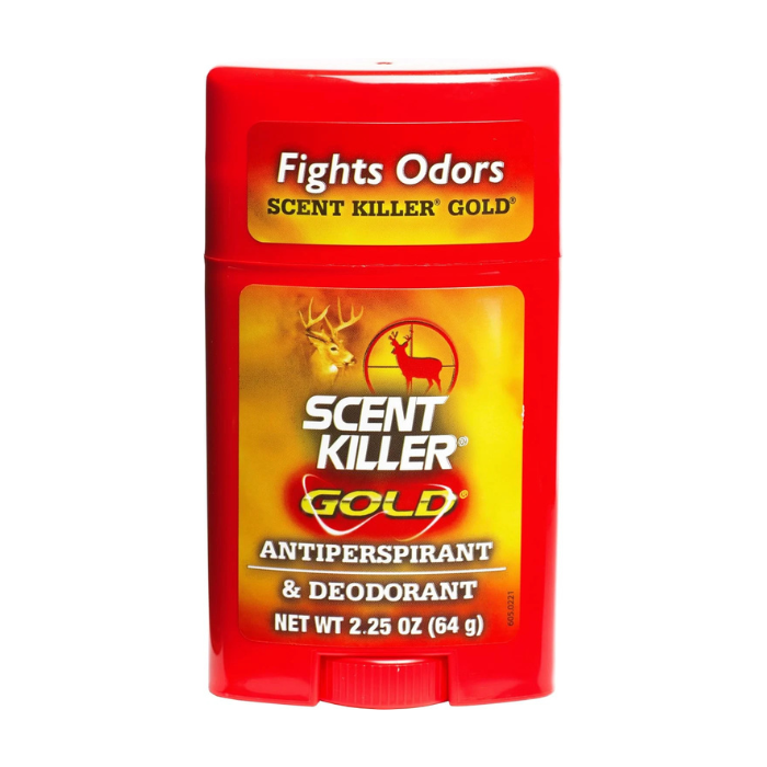 Scent Killer Gold Unscented Deodorant and Antiperspirant for Hunting Scent Control