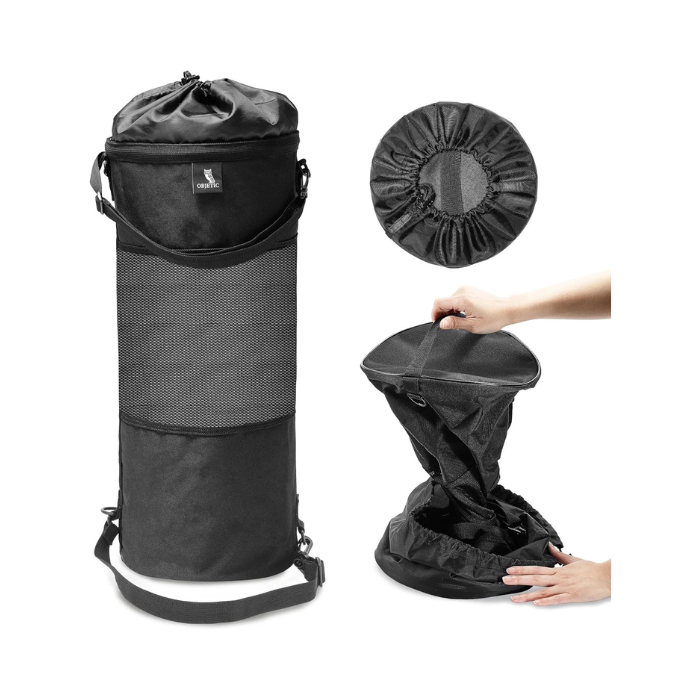 Boat Trash Can 10-13 Gal Leakproof Collapsible Mesh Sack - Portable Multipurpose Bag for Kayaks, Campers, RVs and Pontoon Boat Accessories