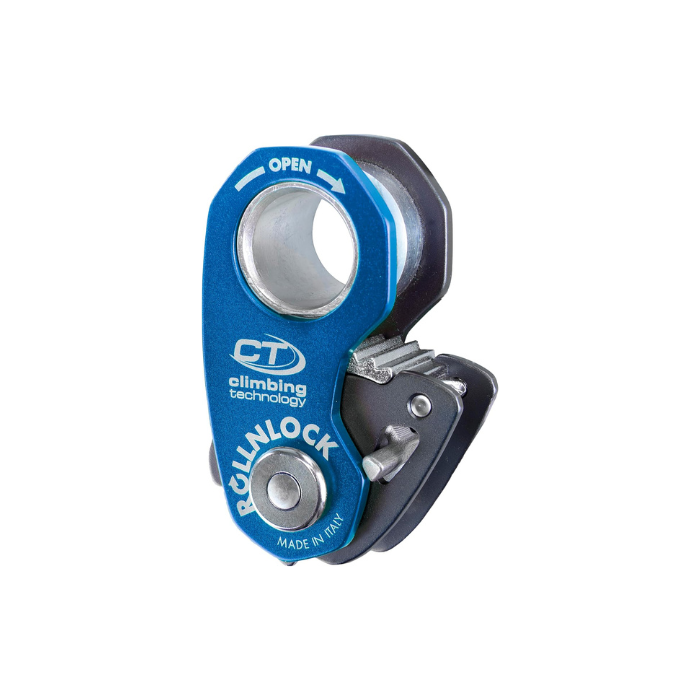 ROLLNLOCK - ASCENDER/PULLEY (Blue)