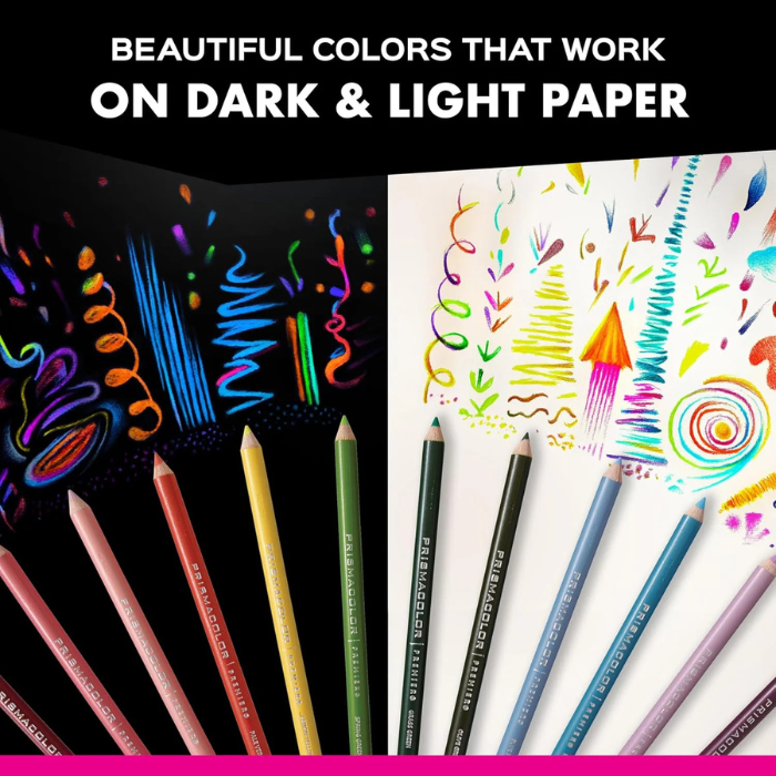 Prismacolor Premier Colored Pencils – 72 Professional Artist Pencils for Sketching, Blending & Outdoor Creative Projects