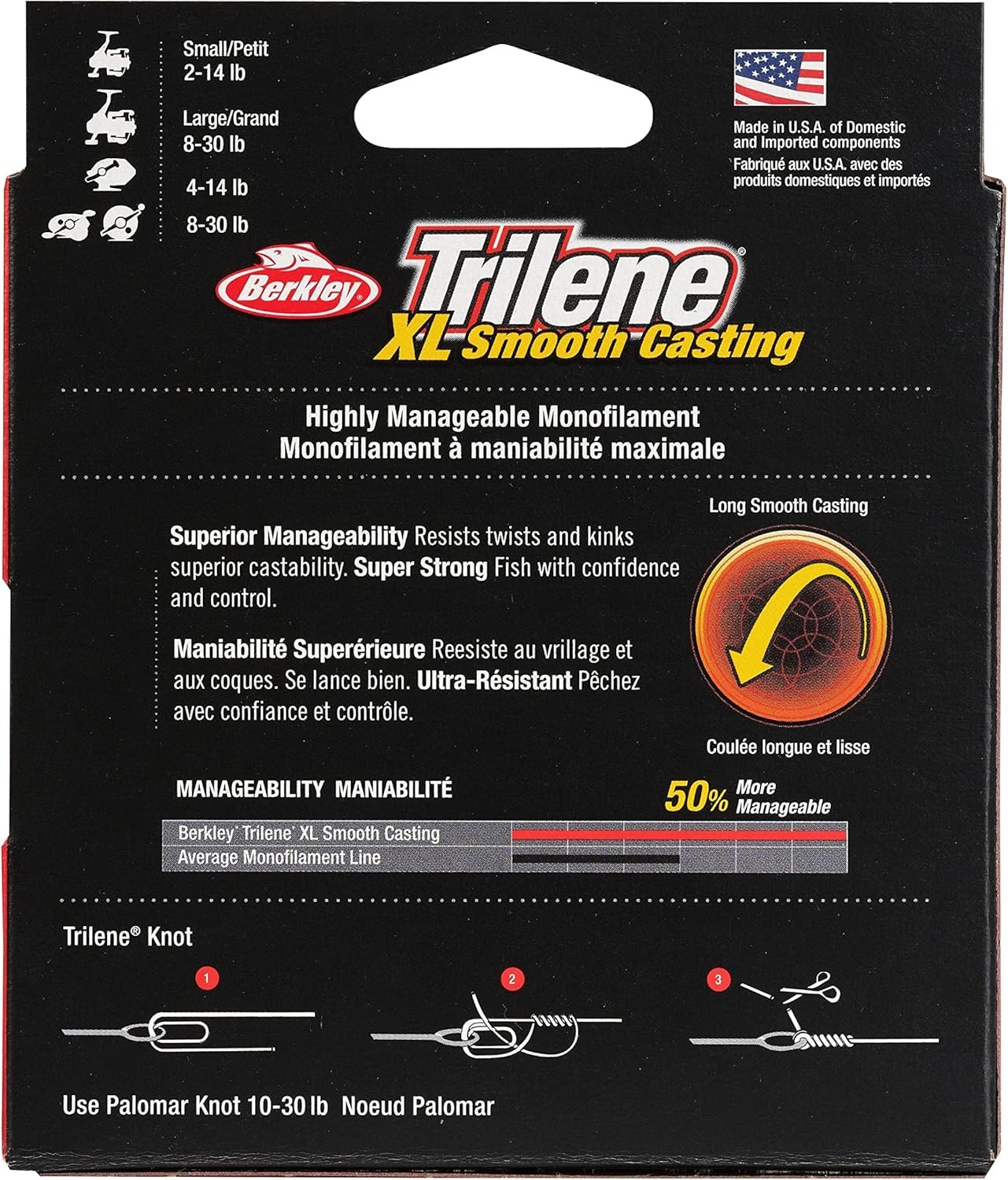 Berkley Trilene XL Monofilament Fishing Line - 8 lb