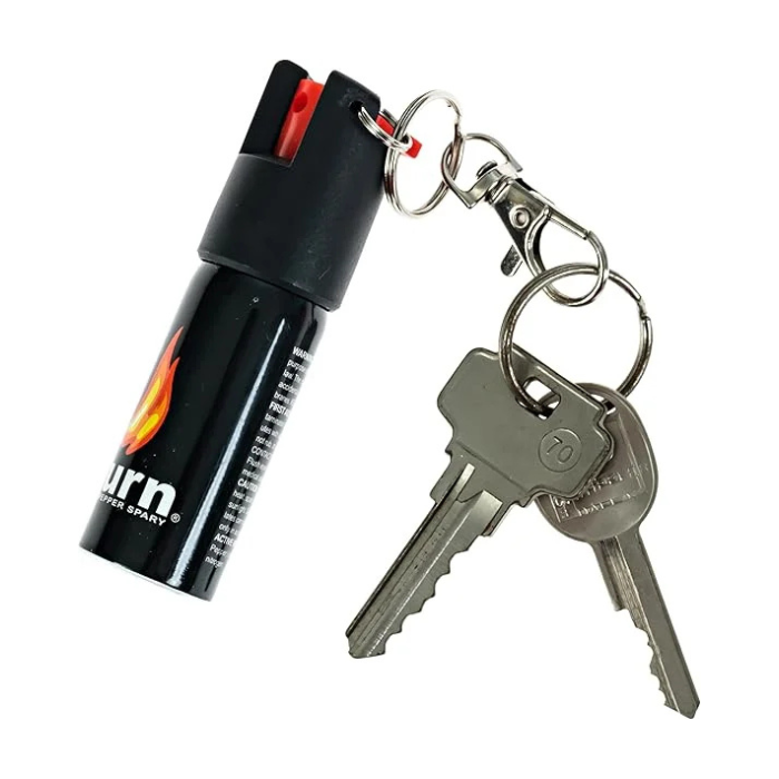 Pepper Spray Keychain for Women Men Self Defense