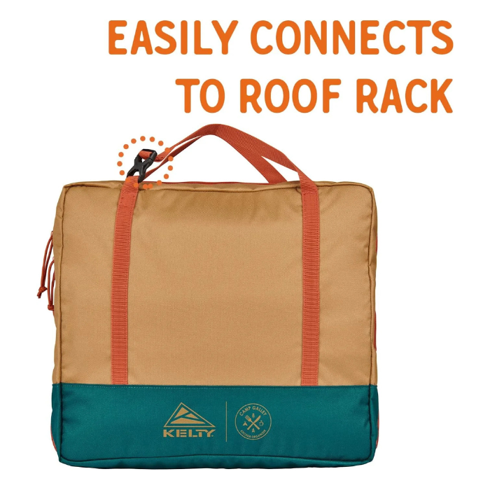 Kelty Camp Galley – Portable Outdoor Kitchen Organizer with Multiple Pockets & Shelves – Hanging Gear Bag for Camping, Overlanding & Backyard Cooking