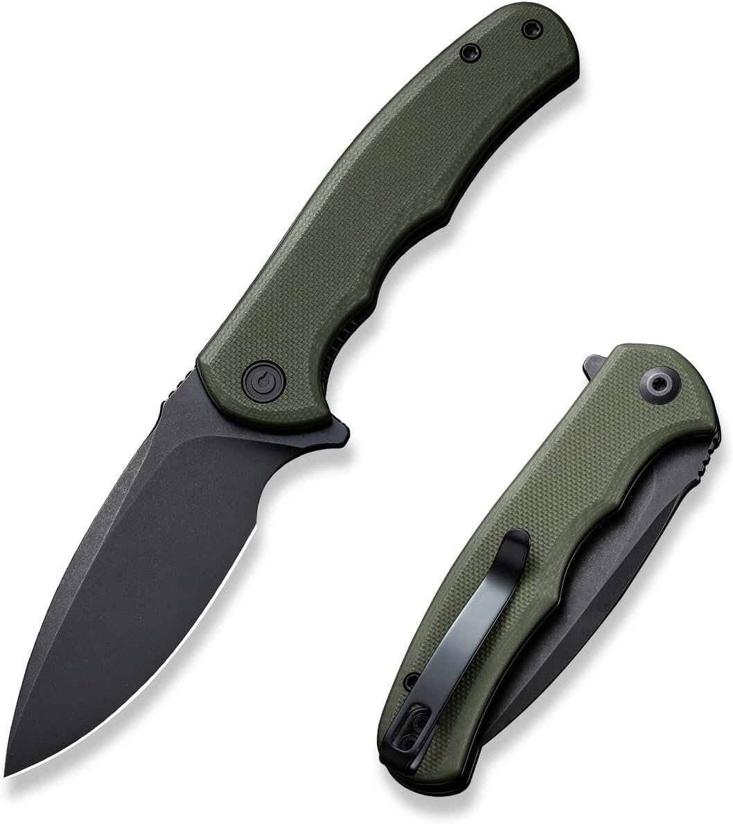 CIVIVI Mini Praxis Folding Pocket Knife, 2.98" Steel Blade Handle Small EDC Knife with Pocket Clip for Men Women, Sharp Camping Survival Hiking Knives