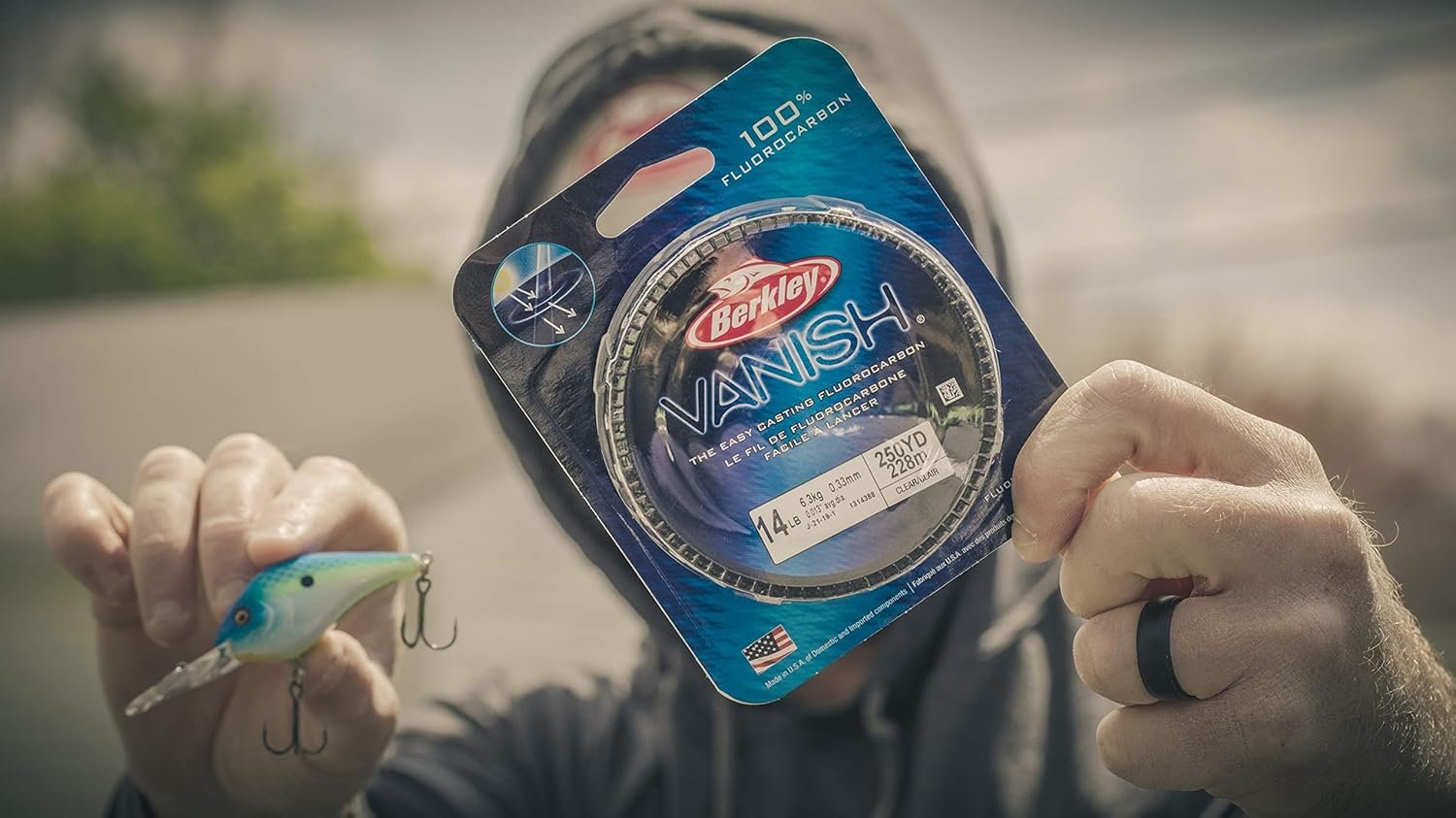 Description for Berkley Vanish Fluorocarbon Fishing Line/Leader Material - 20 Pounds