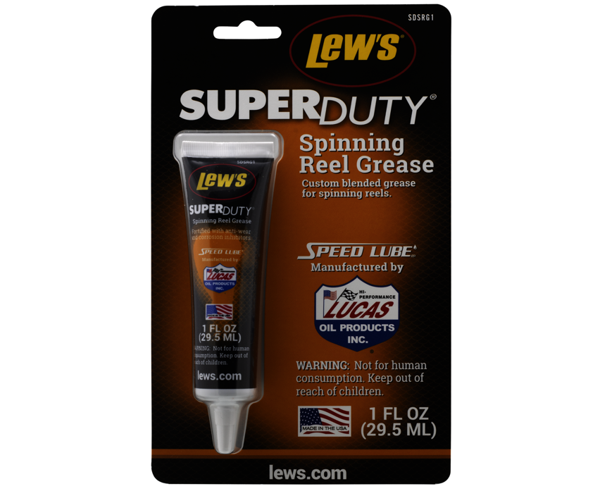 Description for Lew’s SuperDuty Spinning Reel Grease – Heavy-Duty All-Metal Body with High Capacity Spool & Smooth Multi-Disc Drag – Rugged Fishing Reel for Bass, Catfish, Striped Bass & Inshore Saltwater
