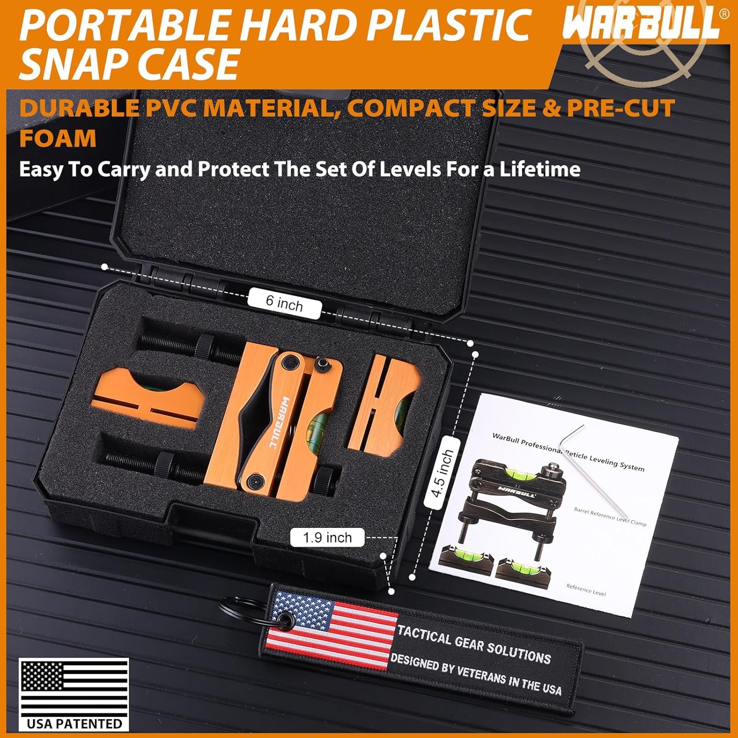 Description for WarBull Universal Scope Leveling Tool – High Precision Heavy-Duty Scope Leveler for Rifle Optics Mounting – Durable Aluminum Construction for Accurate and Easy Scope Alignment