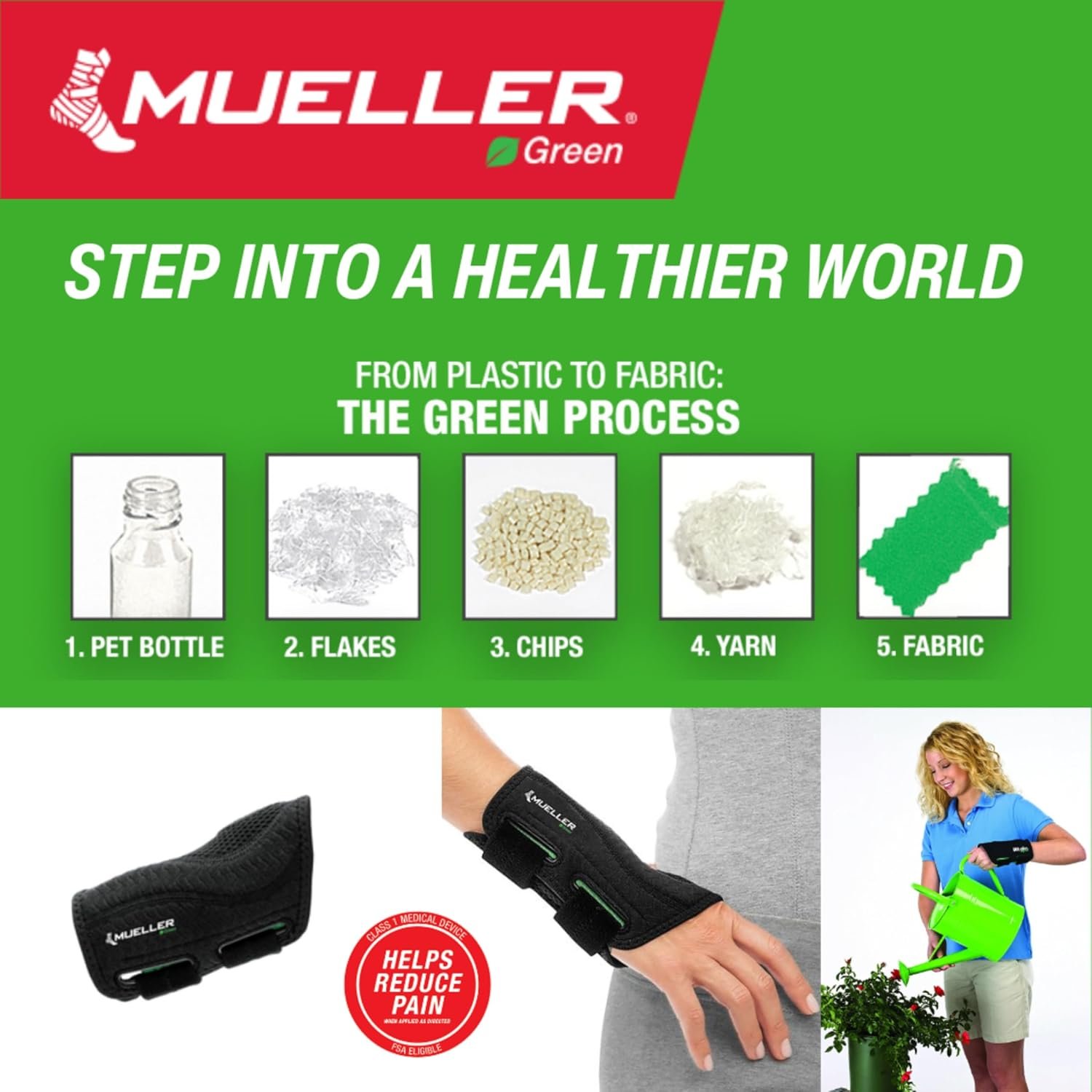 Description for Premium Wrist Compression Brace for Carpal Tunnel, Tendonitis & Arthritis Relief – Adjustable Stabilization & Breathable Support for All-Day Comfort