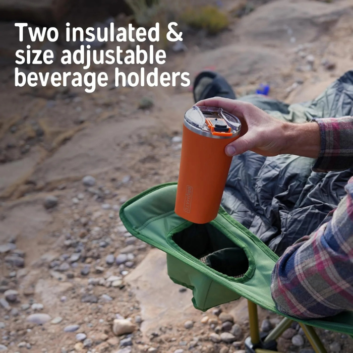 Kelty Low Loveseat Camping Chair – 2-Person Folding Outdoor Chair with Padded Comfort, Durable Steel Frame & Carry Bag – Portable Seating for Camping, Festivals, Beach & Backyard