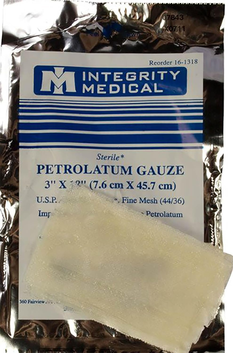 North American Rescue Individual Aid Kit Compact First Aid with Compressed Gauze, Petrolatum Gauze, ETD, Gloves, Surgical Tape
