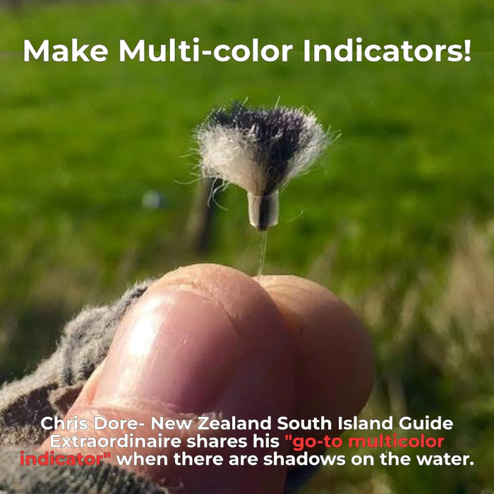 New Zealand Strike Indicator Tool Kit – Fly Fishing Indicator System with Tool & Tubing – Adjustable, Knotless, Reusable for Trout Nymph Rigs & Sensitive Strike Detection