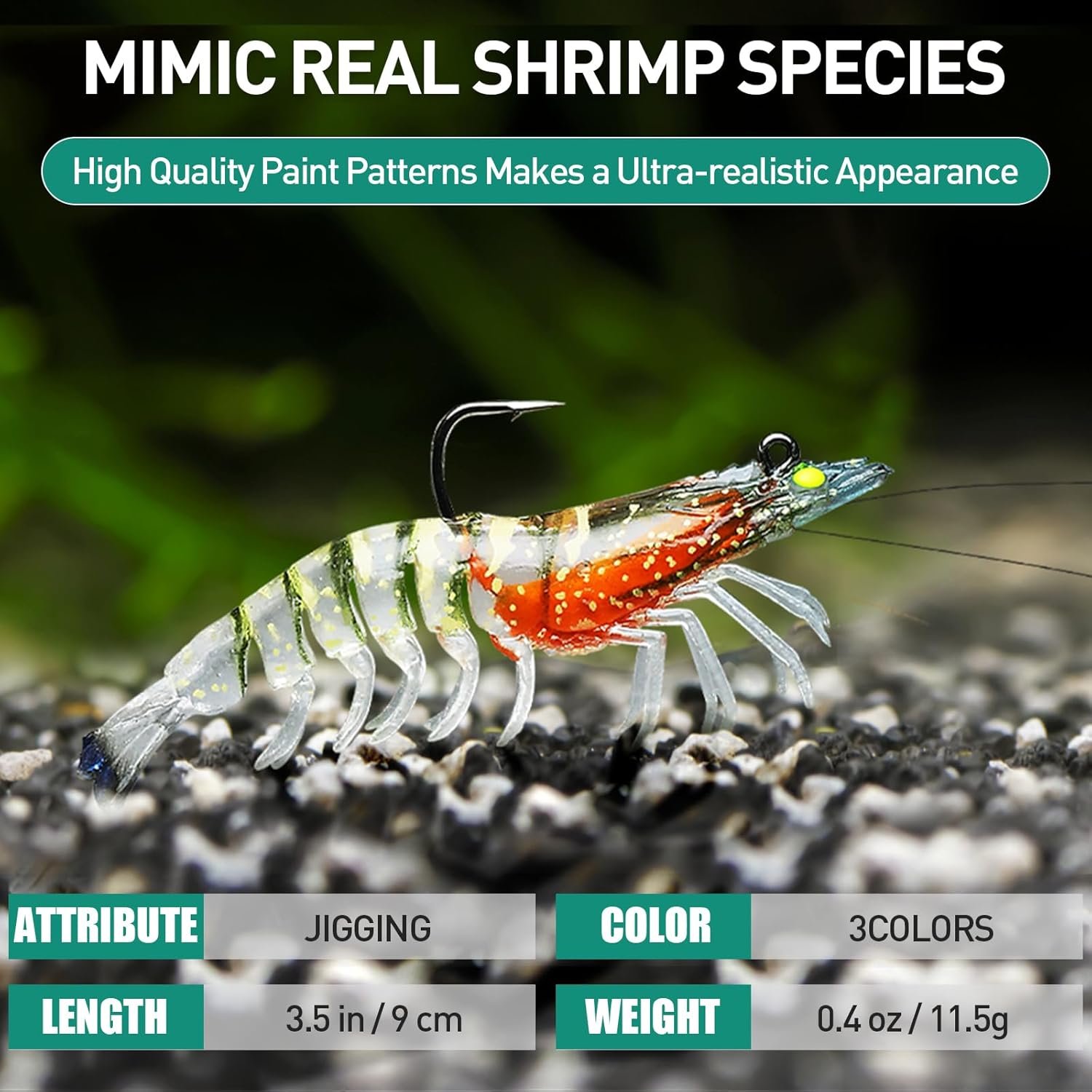 TRUSCEND Multi-Jointed Swimbait Fishing Lure – Lifelike Slow Sinking Hard Bait with 3D Eyes & Realistic Swimming Action – Freshwater & Saltwater Lure for Bass, Pike, Trout & Musky