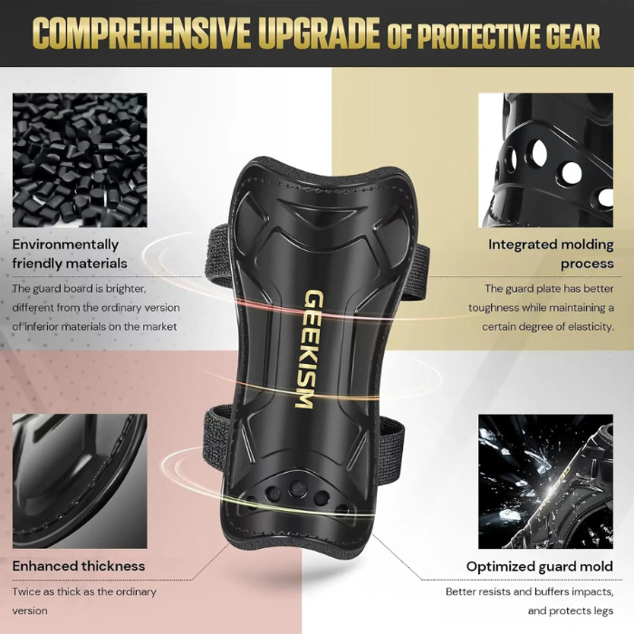 Soccer Shin Guards for Youth Kids Toddler, Protective Soccer Shin Pads & Sleeves Equipment - Football Gear for 3-12 years Old Children Teens Boys Girls