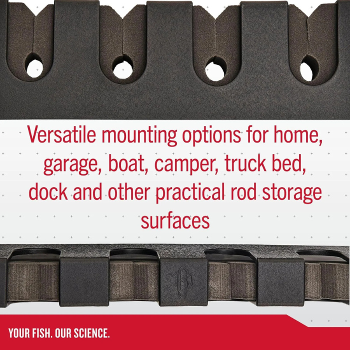 Berkley Fishing Rod Racks & Rod Holders - Hortizontal 4 Rod Rack (New Model)