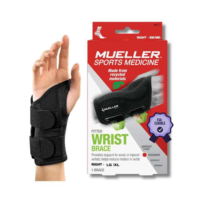 Premium Wrist Compression Brace for Carpal Tunnel, Tendonitis & Arthritis Relief – Adjustable Stabilization & Breathable Support for All-Day Comfort