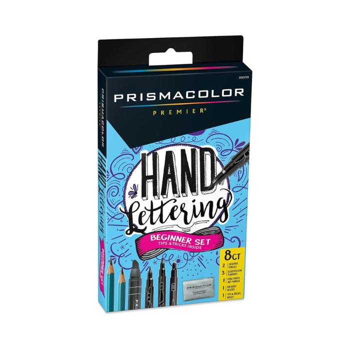 Prismacolor Beginner Hand Lettering & Illustration Set – Complete Creative Kit for Journaling, Sketching & Outdoor Design Projects